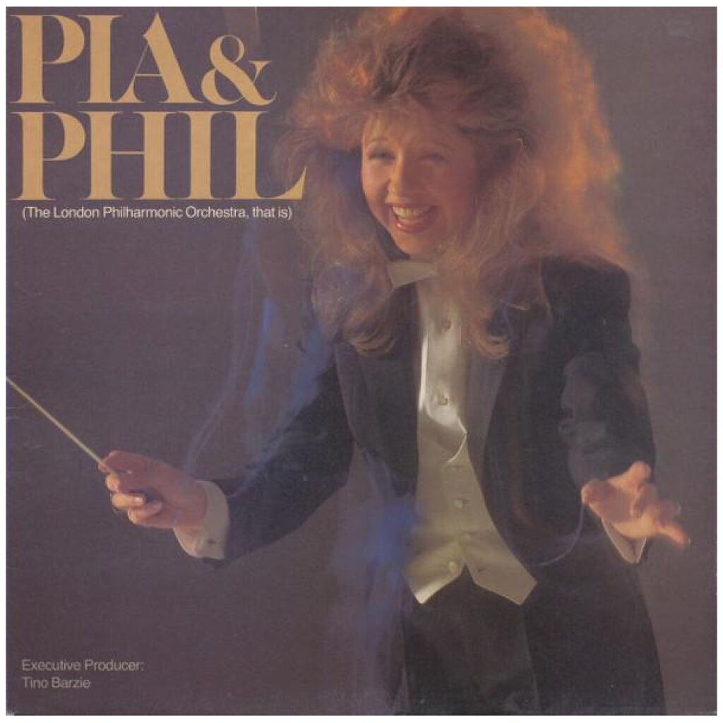 Pia Zadora With The The London Philharmonic Orchestra - Pia & Phil (LP, Album, Gat)