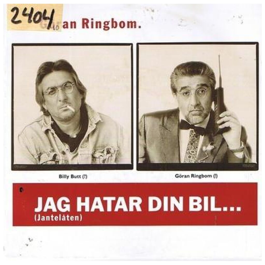Göran Ringbom - Jag Hatar Din Bil (7)