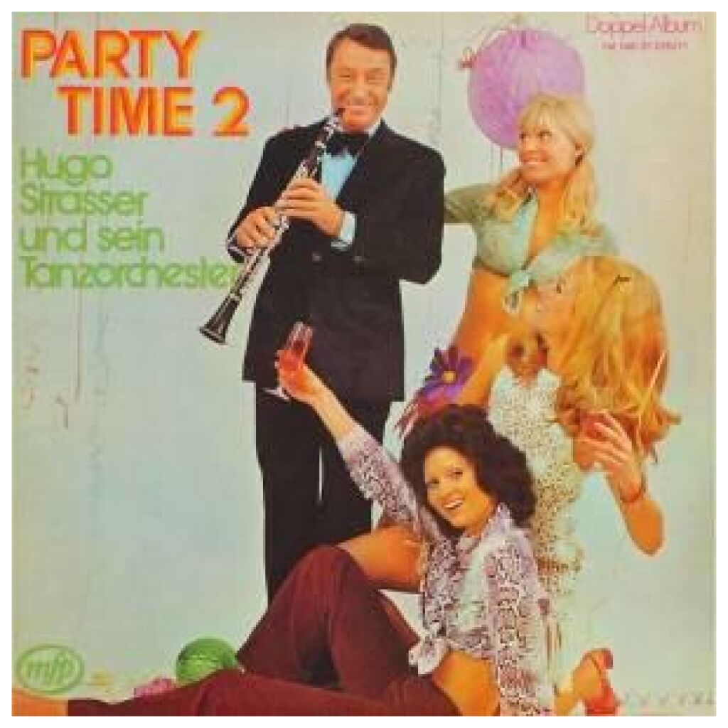 Hugo Strasser Und Sein Tanzorchester - Party Time 2 (2xLP, Album)