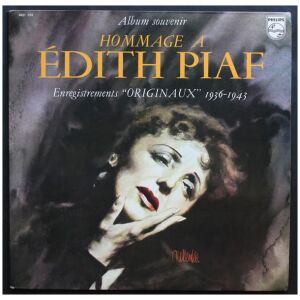 Edith Piaf - Hommage À Édith Piaf (2xLP, Comp, Mono, Gat)