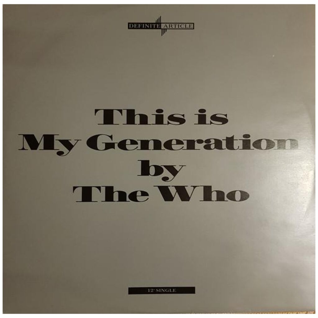 The Who - This Is My Generation (LP)