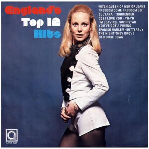 Alan Caddy Orchestra & Singers - Englands Top 12 Hits (LP)>