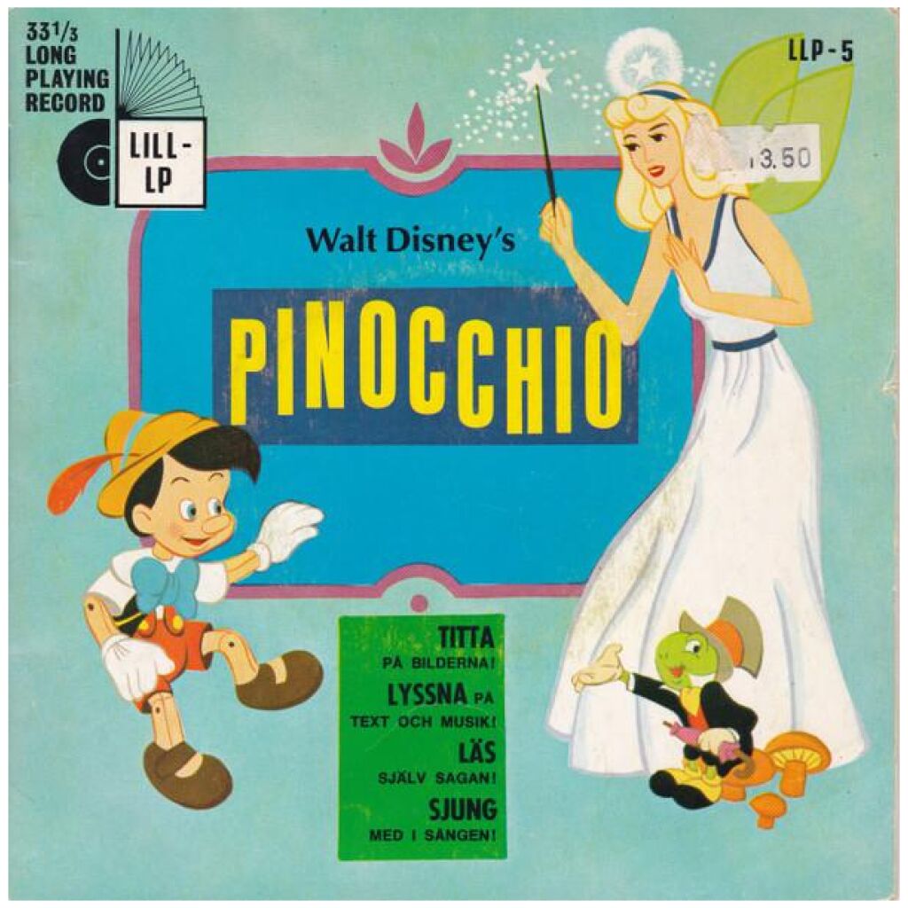 Marie Roos - Walt Disneys Saga Om Pinocchio (7, MiniAlbum)