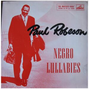 Paul Robeson - Negro Lullabies (7, EP)
