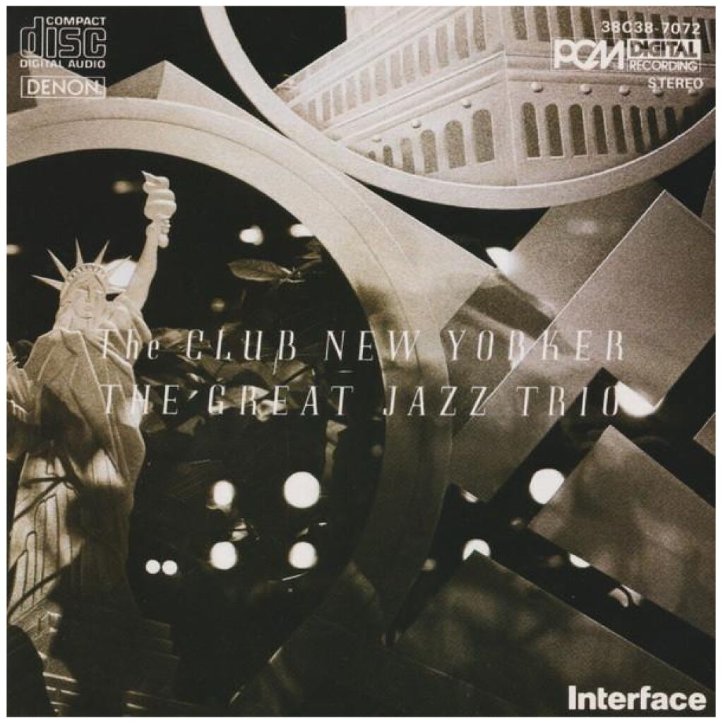 The Great Jazz Trio Featuring Lewis Eley - The Club New Yorker (CD, Album)
