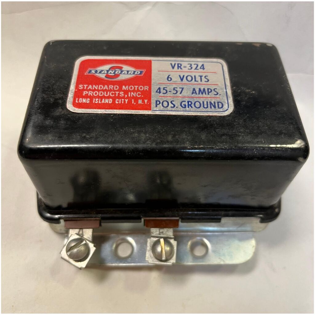 Laddningsrelä 6v 45-57Amp pos grd Chry Dodge 1949-54 Standard Motor VR-324
