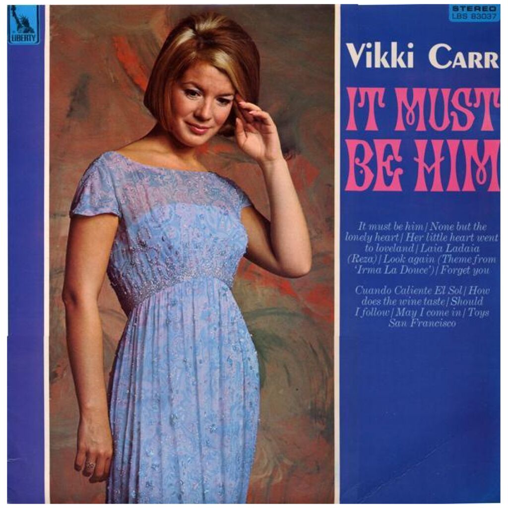 Vikki Carr - It Must Be Him (LP, Album, RE)