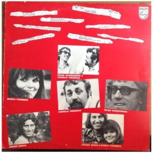 Cornelis Vreeswijk, Östen Warnerbring, Monica Forsberg & Jörgen Edman - Cornelis, Östen, Monica Forsberg, Jörgen Edman (LP, Album, Comp)