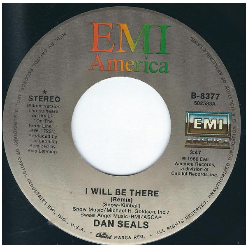 Dan Seals - I Will Be There (7)