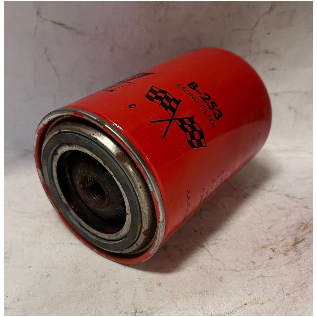 Oljefilter racing 4,6,8 Detomaso Plym Ferrari Porsche 1965-89, Baldwin B-253