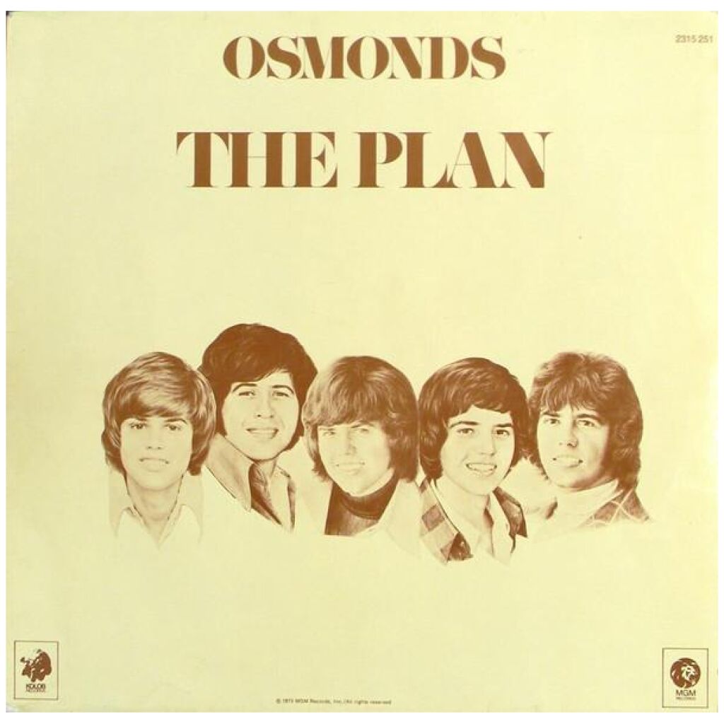 Osmonds* - The Plan (LP, Album)