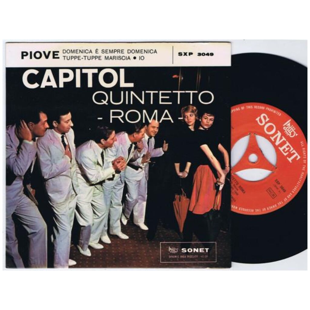 Capitol Quintetto Roma - Piove (7, EP)