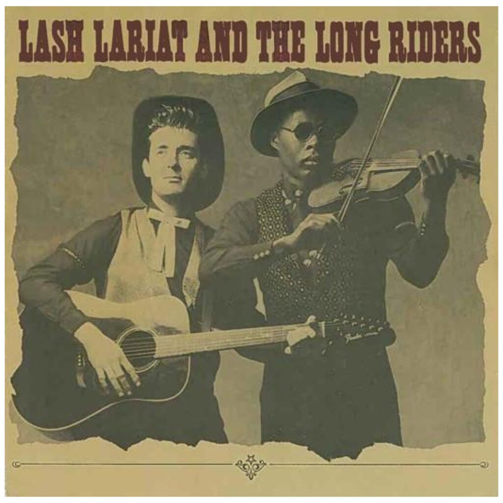Lash Lariat And The Long Riders - Dole Queue Blues (7, Single)