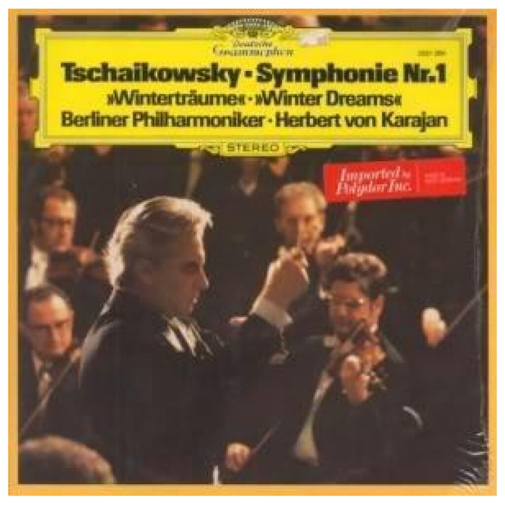 Tschaikowsky*, Berliner Philharmoniker, Herbert von Karajan - Symphonie Nr. 1 »Winterträume« • »Winter Dreams« (LP)