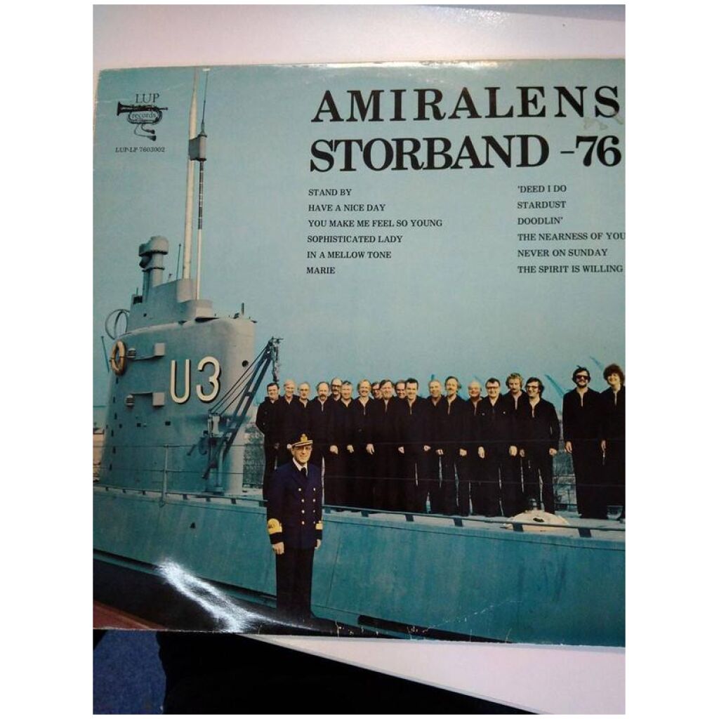 Amiralens Storband - Amiralens Storband -76 (LP, Album)