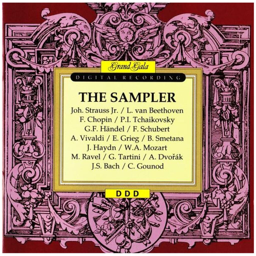 Various - The Sampler (CD, Smplr)