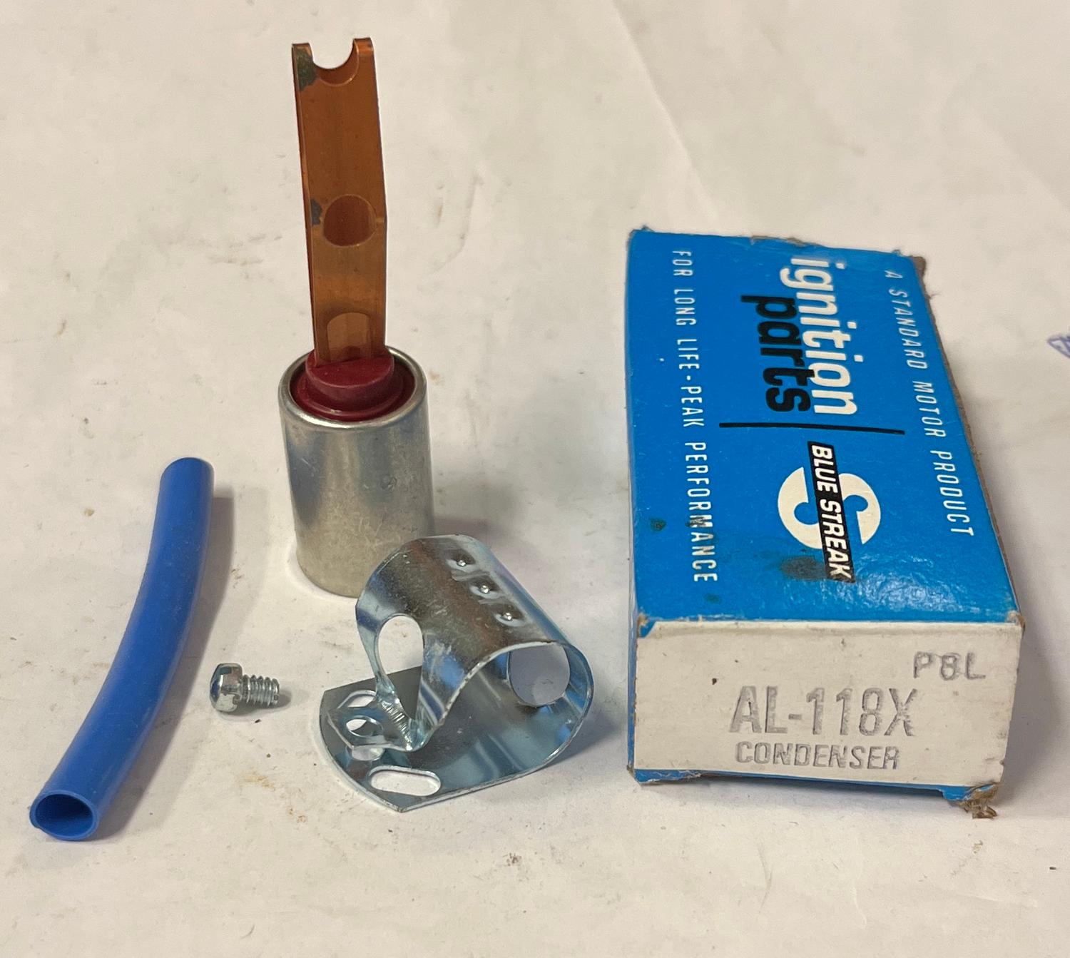 Kondensator 6,8-cyl Chrysler Jeep Dodge 1938-80, Standard Blue Streak AL-118X