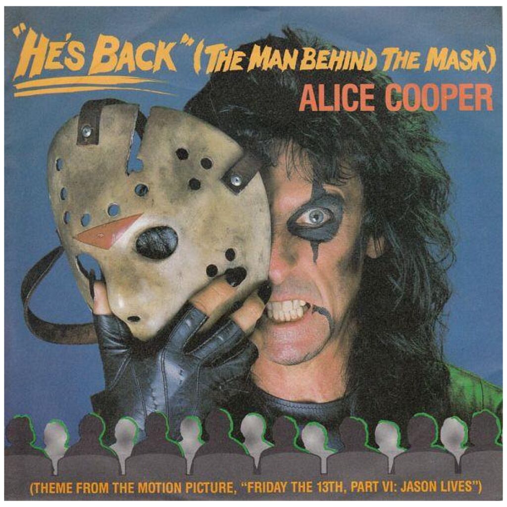 Alice Cooper (2) - Hes Back (The Man Behind The Mask) (7, Single)