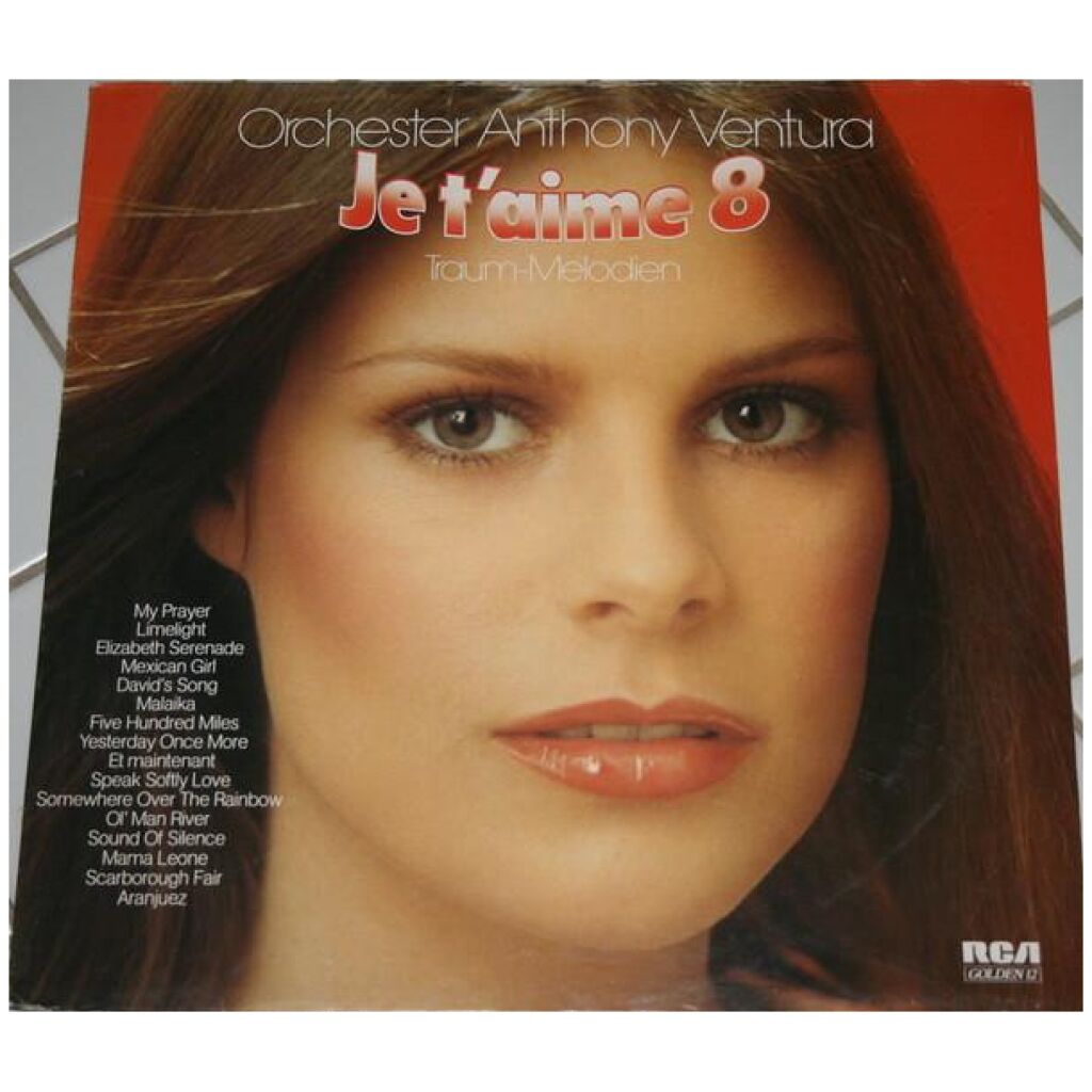 Orchester Anthony Ventura - Je Taime 8 - Traum-Melodien (LP, Club)>