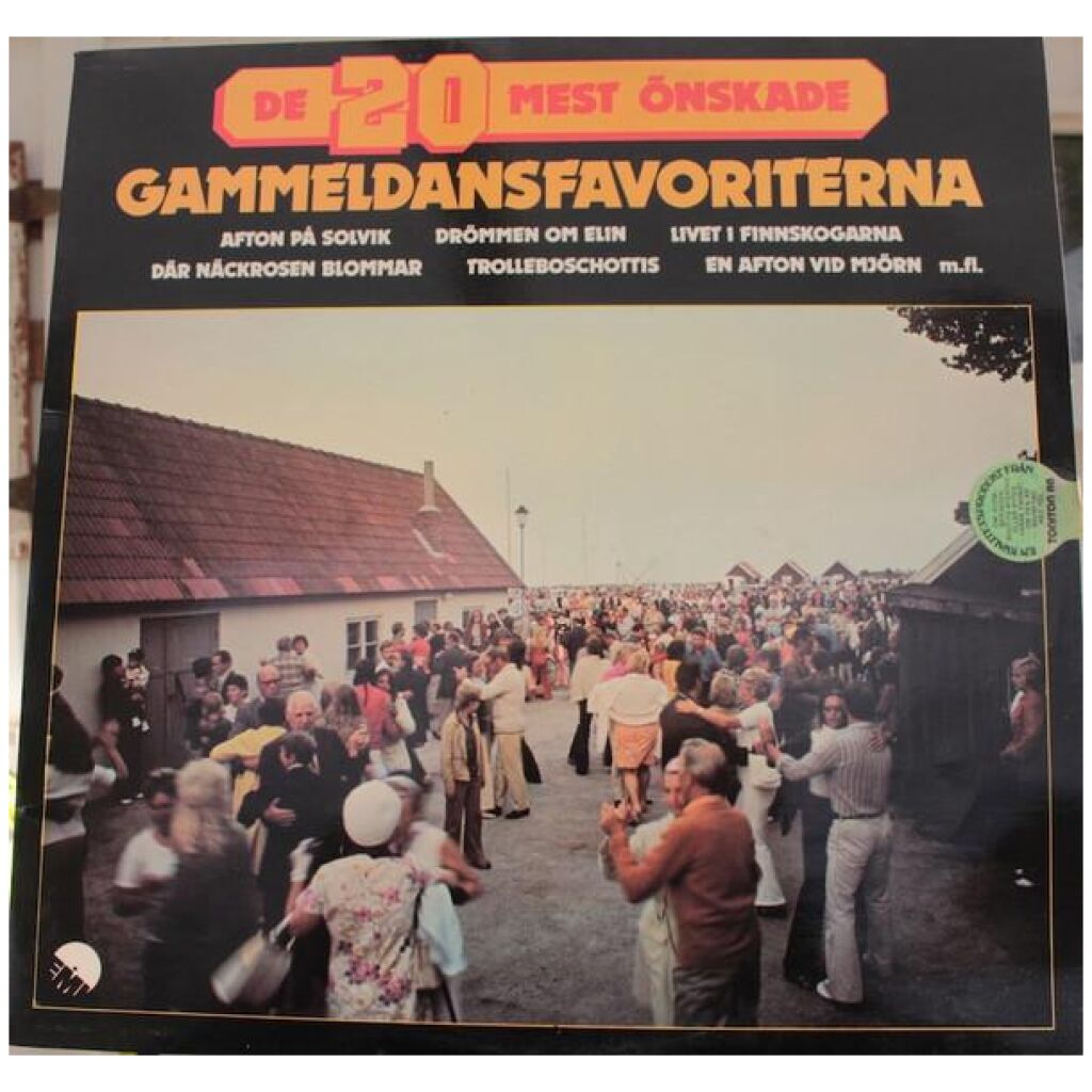 Various - De 20 Mest Önskade Gammeldansfavoriterna (LP, Comp)