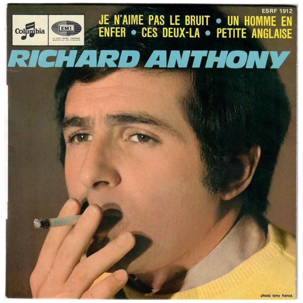 Richard Anthony (2) - Je Naime Pas Le Bruit (7, EP)