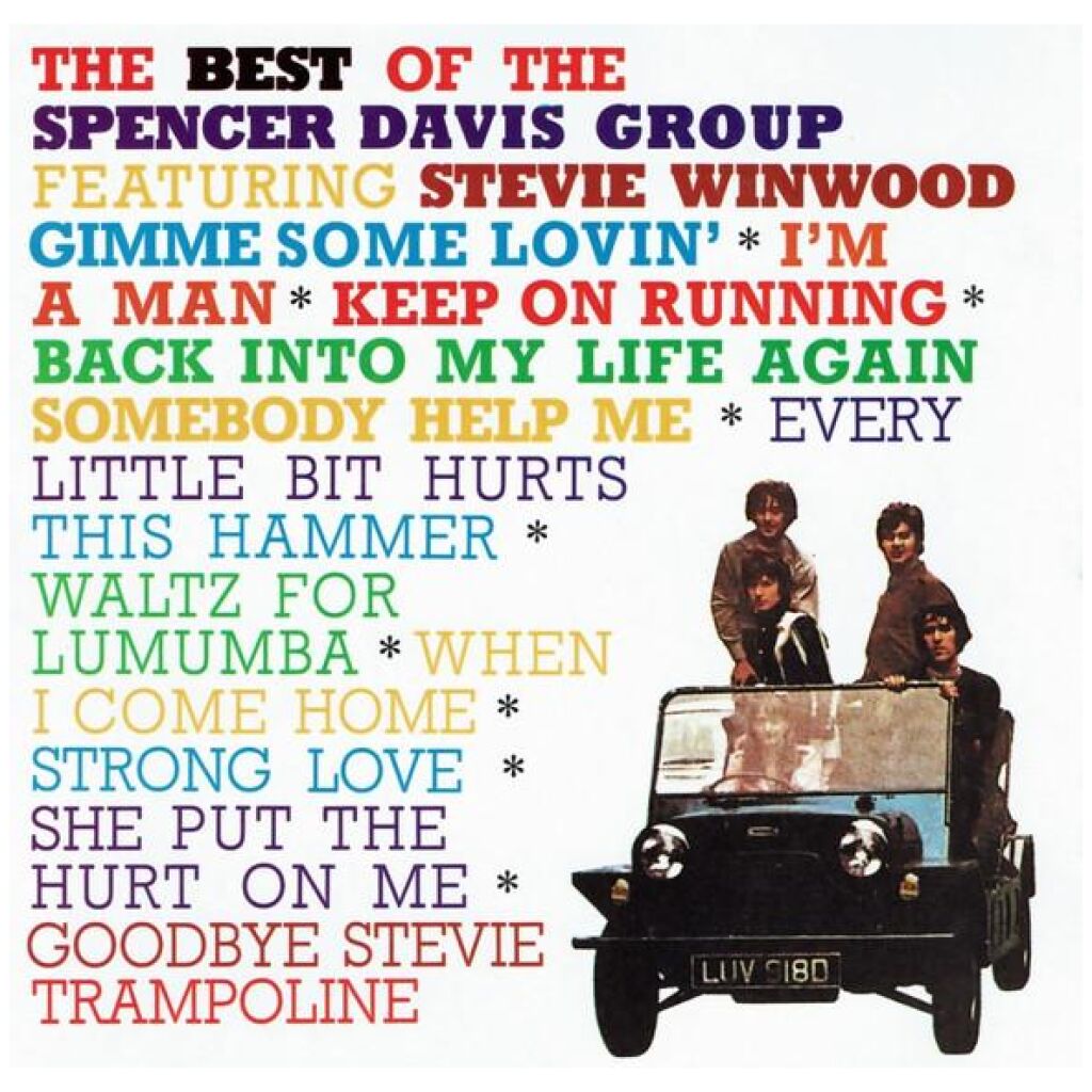 The Spencer Davis Group Featuring Stevie Winwood* - The Best Of The Spencer Davis Group Featuring Stevie Winwood (CD, Comp, RE, PDO)