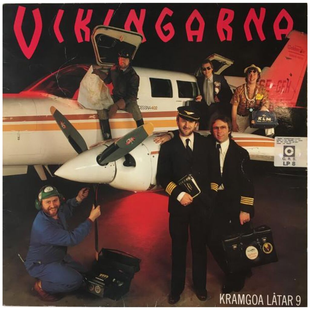 Vikingarna - Kramgoa Låtar 9 Hallå Västindien (LP, Album, Pin)