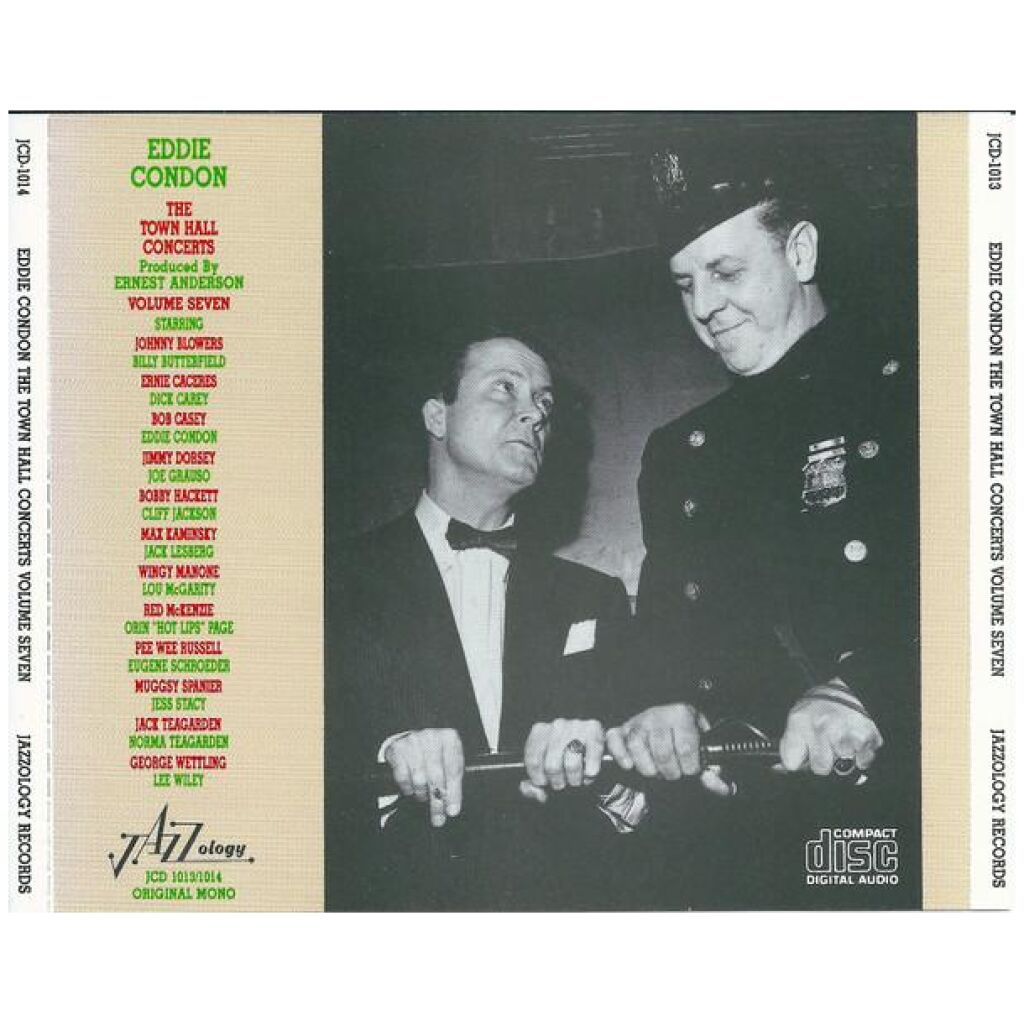 Eddie Condon - The Town Hall Concerts, Volume Seven (2xCD, Comp, Mono, RM)