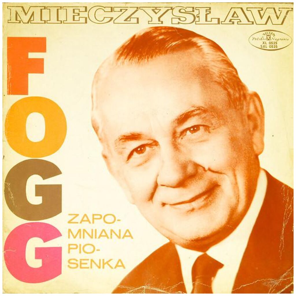 Mieczysław Fogg - Zapomniana Piosenka (LP, Comp, Mono, Gat)