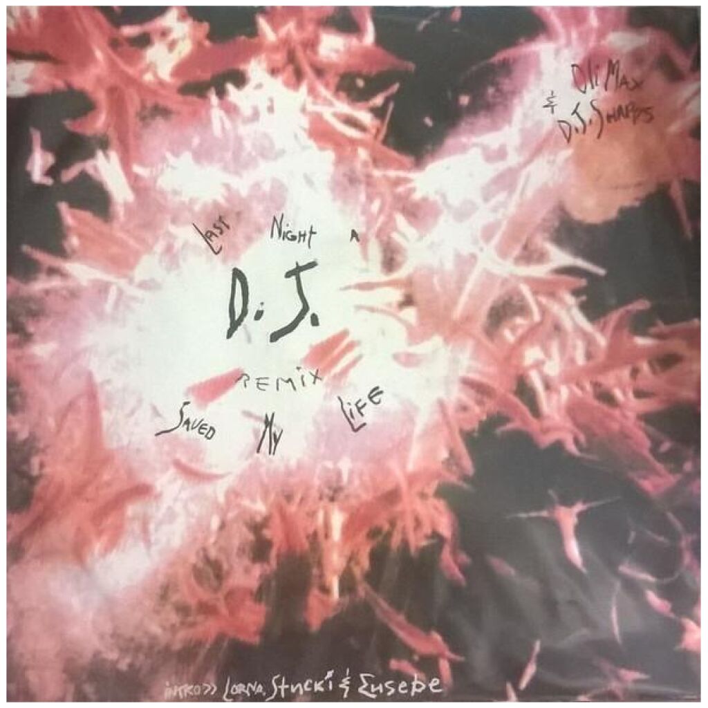Olimax & D.J. Shapps* - Last Night A D.J. Saved My Life (LP)