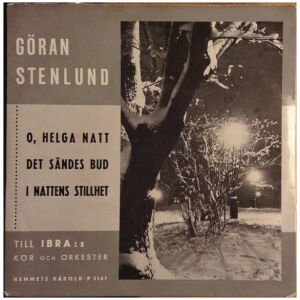 Göran Stenlund - O, Helga Natt (7, EP)