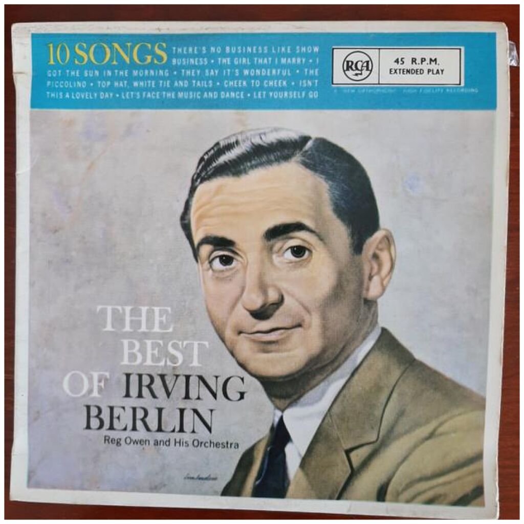 Reg Owen And His Orchestra - The Best Of Irving Berlin (7, EP, Mono)