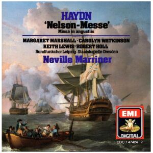 Haydn*, Margaret Marshall, Carolyn Watkinson, Keith Lewis (4), Robert Holl, Rundfunkchor Leipzig, Staatskapelle Dresden, Neville Marriner* - Nelson-Messe (Missa In Augustiis) (CD)
