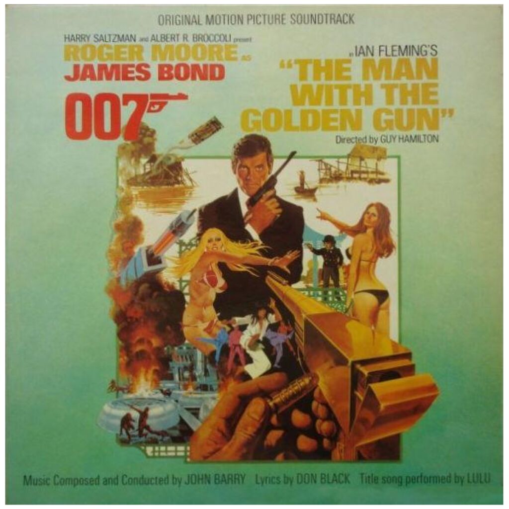 John Barry - The Man With The Golden Gun (Original Motion Picture Soundtrack) (LP, Album)