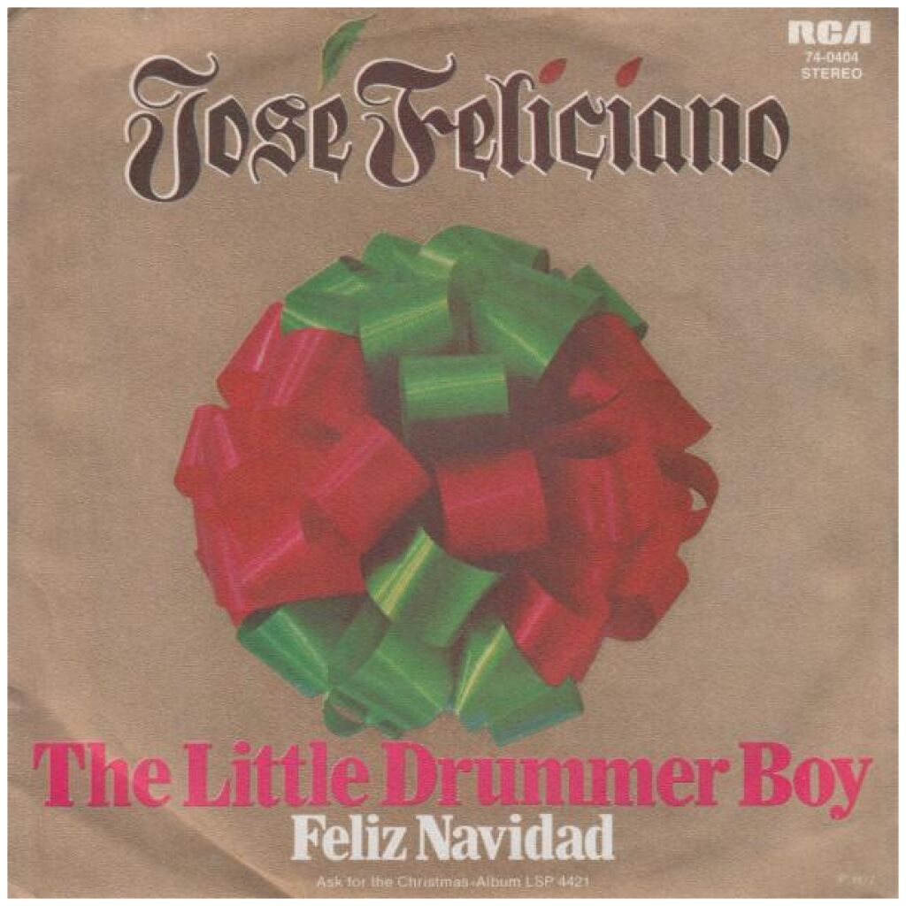 José Feliciano - The Little Drummer Boy (7, Single, RE)