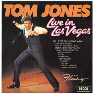 Tom Jones - Live In Las Vegas (LP, Album)