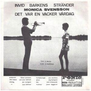 Monica Svensson (3) - Invid Barkens Stränder / Det Var En Vacker Vårdag (7, Single)