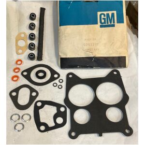 Rep.sats förgasare fotpackning 400-455cui Buick Olds Pon 1967-77, GM 9792291 NOS