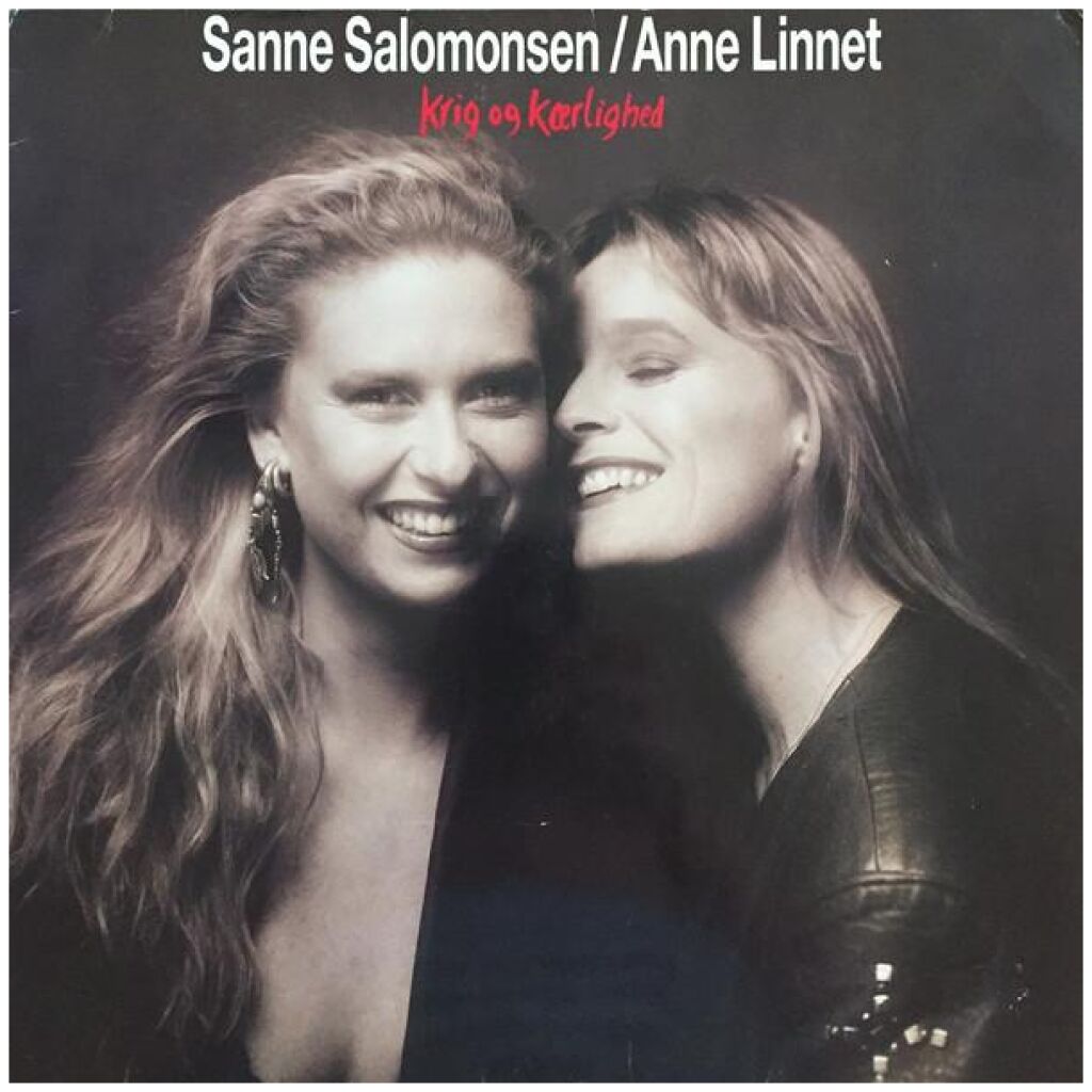 Sanne Salomonsen / Anne Linnet - Krig Og Kærlighed (LP, Album)