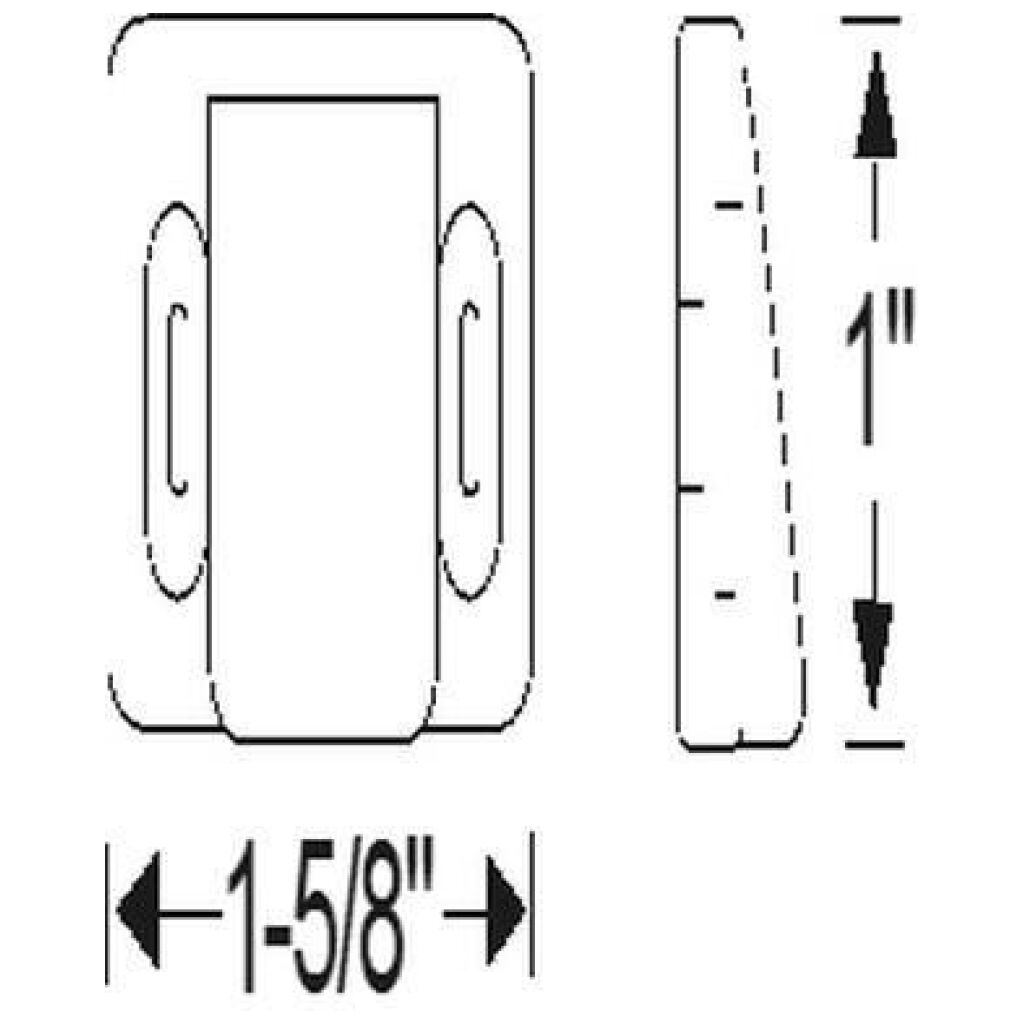 Gummistopp Bagagelucka 1962-63 2dr cab Buick Oldsmobile Pontiac