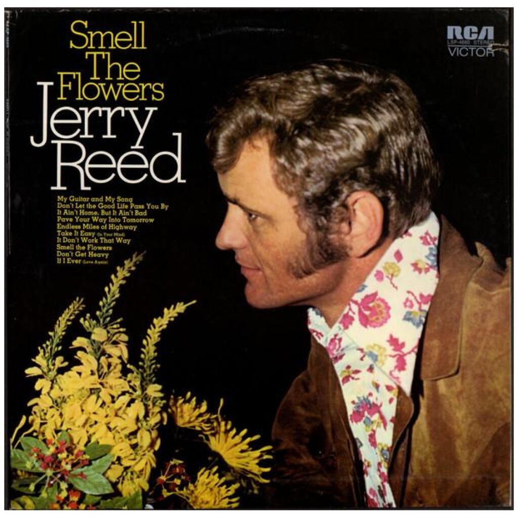 Jerry Reed - Smell The Flowers (LP, Album, Ind)
