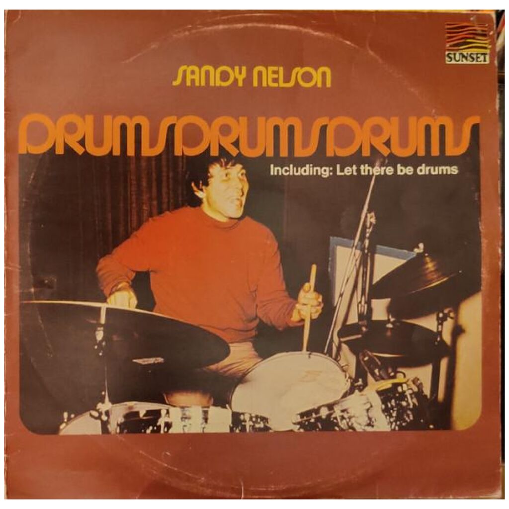 Sandy Nelson - Drums Drums Drums (LP, Comp)