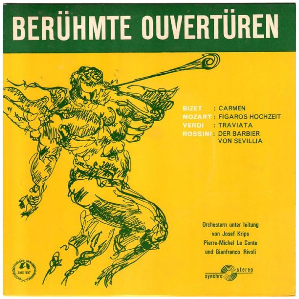 Bizet* / Mozart* / Verdi* / Rossini* - Berühmte Ouvertüren (7, EP)
