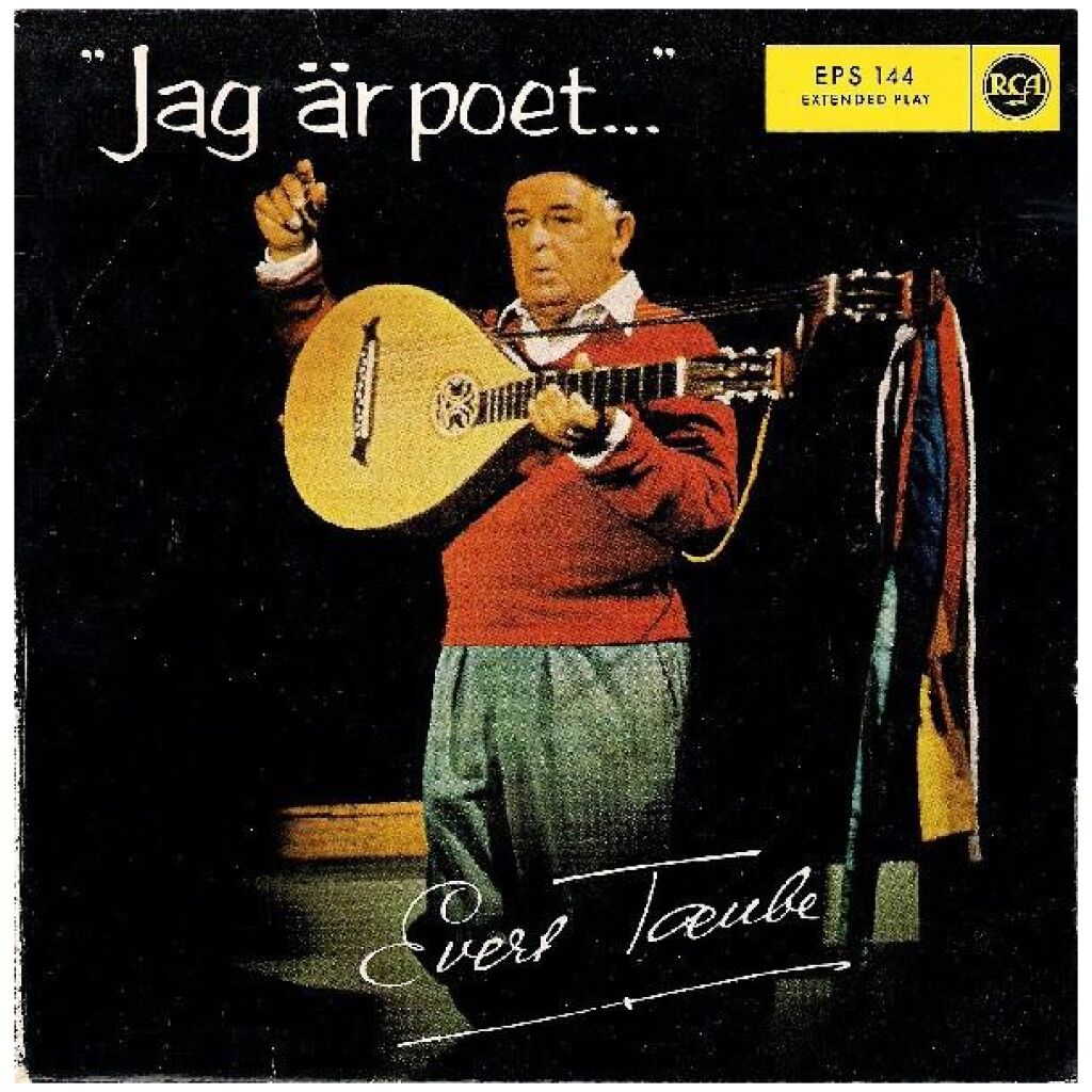 Evert Taube - Jag Är Poet... (7, EP, RE)