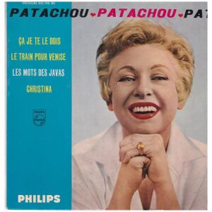 Patachou - Ça Je Te Le Dois (7, EP, Mono)