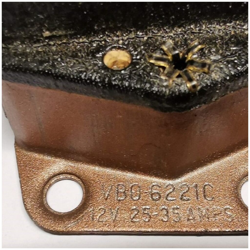 Laddningsrelä 12V 25-35Amp renov Jeep GM 1953-70, a47 vr212 VBO6221C