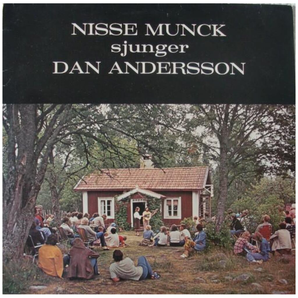 Nisse Munck - Nisse Munck Sjunger Dan Andersson (LP, Album, RE)