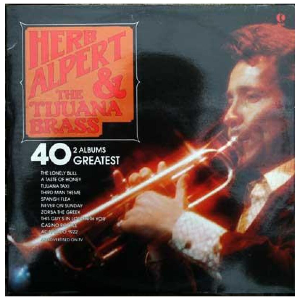 Herb Alpert & The Tijuana Brass - 40 Greatest (2xLP, Comp)