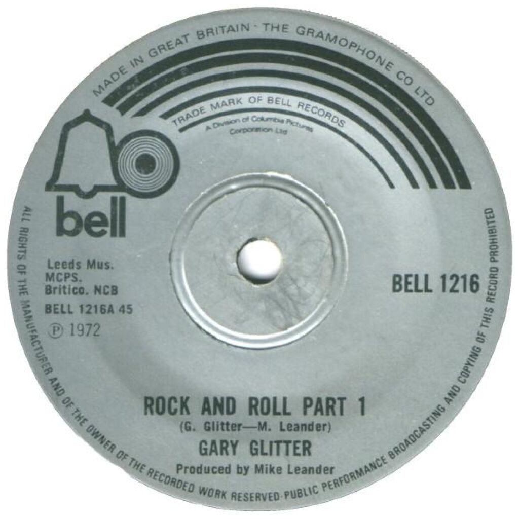 Gary Glitter - Rock And Roll Part 1 & 2 (7, Single, Sol)