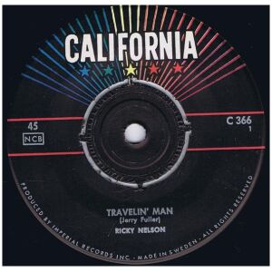 Ricky Nelson (2) - Travelin Man / Hello Mary Lou (7, Single)